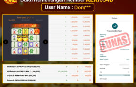 JACKPOT SLOT GACOR MAIN MAHJONG WAYS 30 MARET 2025