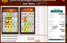 JACKPOT SLOT GACOR MAIN MAHJONG WAYS 30 MARET 2025