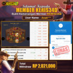 JACKPOT SLOT GACOR MAIN WILD BOUNTY SHOWDOWN 30 MARET 2025