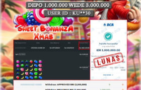 JACKPOT SLOT GACOR MAIN SWEET BONANZA XMAS 12 APRIL 2025