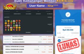 JACKPOT SLOT GACOR GATES OF OLYMPUS 01 APRIL 2025