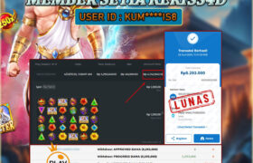 JACKPOT SLOT GACOR MAIN GATES OF OLYMPUS 22 APRIL 2025