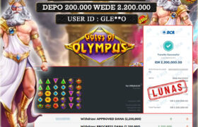 JACKPOT SLOT GACOR MAIN GATES OF OLYMPUS 12 APRIL 2025