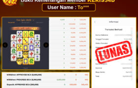 JACKPOT SLOT GACOR MAIN MAHJONG WAYS 2 19 APRIL 2025