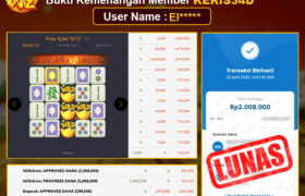 JACKPOT SLOT GACOR MAIN MAHJONG WAYS 26 APRIL 2025