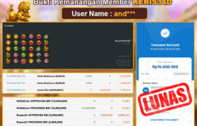 JACKPOT SLOT GACOR MAIN GATES OF GATOT KACA 1000 18 APRIL 2025