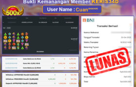 JACKPOT SLOT GACOR MAIN GATES OF OLYMPUS 20 APRIL 2025