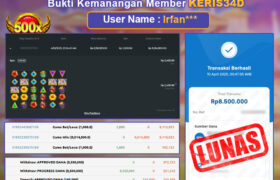 JACKPOT SLOT GACOR GATES OF OLYMPUS 1000 10 APRIL 2025