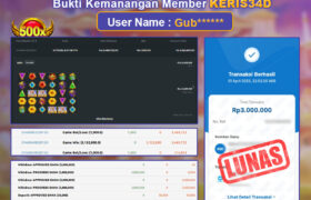 JACKPOT SLOT GACOR GATES OF OLYMPUS 1000 02 APRIL 2025