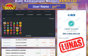 JACKPOT SLOT GACOR GATES OF OLYMPUS 10 APRIL 2025