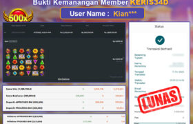 JACKPOT SLOT GACOR GATES OF OLYMPUS 11 APRIL 2025