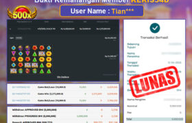 JACKPOT SLOT GACOR GATES OF OLYMPUS 13 APRIL 2025