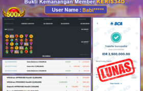 JACKPOT SLOT GACOR MAIN GATES OF OLYMPUS 16 APRIL 2025