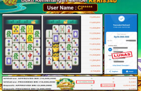 JACKPOT SLOT GACOR MAIN MAHJONG WAYS 2 20 MEI 2025