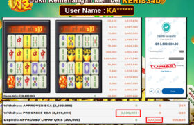 JACKPOT SLOT GACOR MAIN MAHJONG WAYS 31 MEI 2025