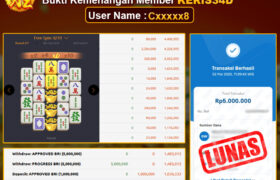 JACKPOT SLOT GACOR MAIN MAHJONG WAYS 2 02 MEI 2025