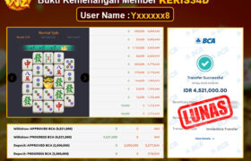 JACKPOT SLOT GACOR MAIN MAHJONG WAYS 2 30 MEI 2025