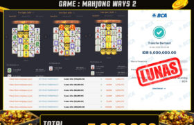 JACKPOT SLOT GACOR MAIN MAHJONG WAYS 2 16 JANUARI 2026