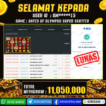 JACKPOT SLOT GACOR MAIN GATES OF OLYMPUS SUPER SCATER 20 JANUARI 2026