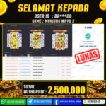 JACKPOT SLOT GACOR MAIN MAHJONG WAYS 2 18 JANUARI 2026