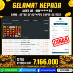 JACKPOT SLOT GACOR MAIN GATES OF OLYMPUS SUPER SCATER 21 JANUARI 2026
