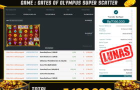 JACKPOT SLOT GACOR MAIN GATES OF OLYMPUS SUPER SCATER 21 JANUARI 2026