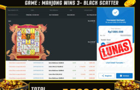 JACKPOT SLOT GACOR MAIN MAHJONG WINS 3 BLACK SCATTER 18 JANUARI 2026