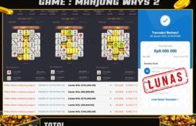 JACKPOT SLOT GACOR MAIN MAHJONG WAYS 2 10 JANUARI 2026