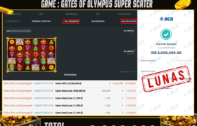 JACKPOT SLOT GACOR MAIN GATES OF OLYMPUS SUPER SCATER 11 JANUARI 2026