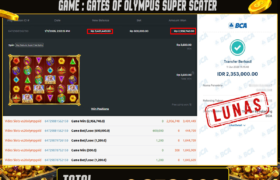 JACKPOT SLOT GACOR MAIN GATES OF OLYMPUS SUPER SCATER 11 JANUARI 2026