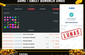 JACKPOT SLOT GACOR MAIN SWEET BONANZA XMAS 22 JANUARI 2026