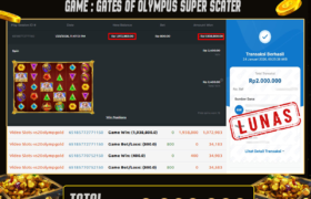 JACKPOT SLOT GACOR MAIN GATES OF OLYMPUS SUPER SCATER 24 JANUARI 2026