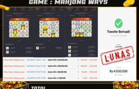 JACKPOT SLOT GACOR MAIN MAHJONG WAYS 13 FEBRUARI 2026