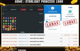 JACKPOT SLOT GACOR MAIN STARLIGHT PRINCESS 1000 14 FEBRUARI 2026