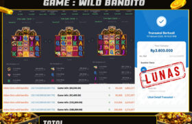 JACKPOT SLOT GACOR MAIN WILD BANDITO 12 FEBRUARI 2026