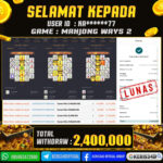 JACKPOT SLOT GACOR MAIN MAHJONG WAYS 2 04 FEBRUARI 2026