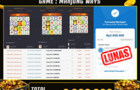 JACKPOT SLOT GACOR MAIN MAHJONG WAYS 02 FEBRUARI 2026