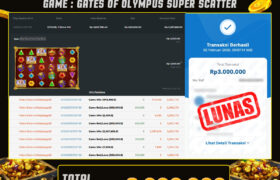 JACKPOT SLOT GACOR MAIN GATES OF OLYMPUS SUPER SCATER 02 FEBRUARI 2026