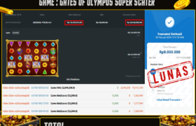 JACKPOT SLOT GACOR MAIN GATES OF OLYMPUS SUPER SCATER 07 FEBRUARI 2026