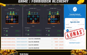 JACKPOT SLOT GACOR MAIN FORBIDDEN ALCHEMY 08 FEBRUARI 2026