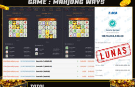 JACKPOT SLOT GACOR MAIN MAHJONG WAYS 06 FEBRUARI 2026