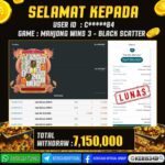 JACKPOT SLOT GACOR MAIN MAHJONG WINS 3 BLACK SCATTER 09 FEBRUARI 2026